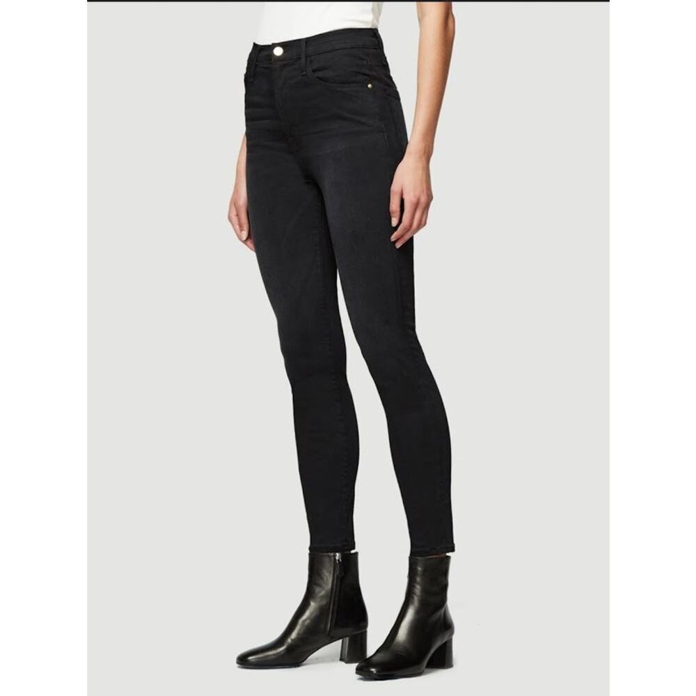 Frame black Ali High Rise Skinny jeans womens size 28